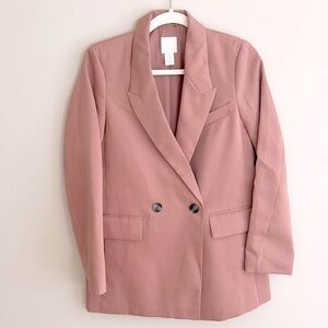 H&M Oversized Button Blazer, XS